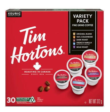 Tim Horton's Variety K-Cup 30 Count {Imported from Canada}